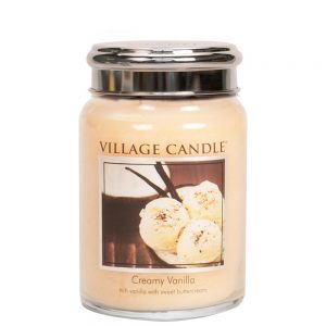 Village candle - Creamy vanilla - Krémová vanilka 602g